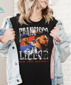 Francisco Lindor New York Mets Vintage signature shirt
