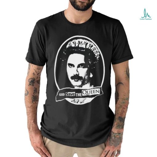 Freddie Mercury God Save The Queen Shirt