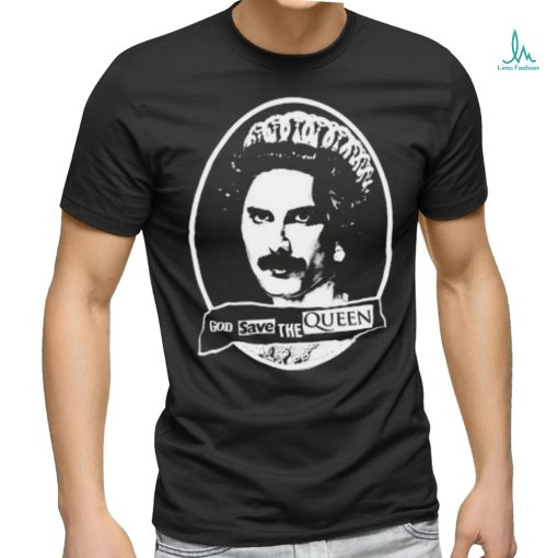 Freddie Mercury God Save The Queen Shirt