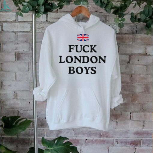 Fuck London Boys Bristish flag shirt