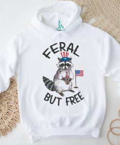 Funny 4th Of July Feral But Free