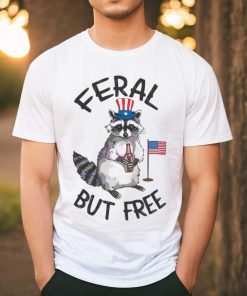 Funny 4th Of July Feral But Free