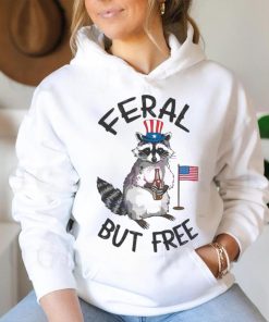 Funny 4th Of July Feral But Free