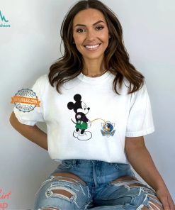 Funny Mickey Boston Celtics Piss On Dallas Mavericks Shirt