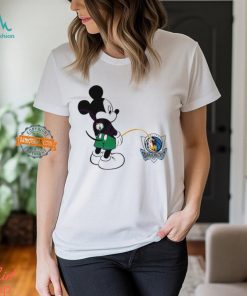 Funny Mickey Boston Celtics Piss On Dallas Mavericks Shirt