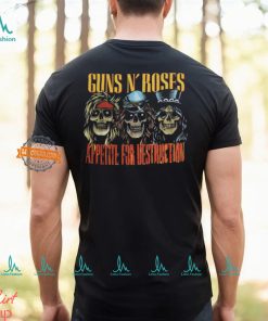 GUNS N ROSES Appetite for Destruction Skulls T shirt