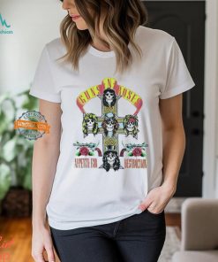 GUNS N ROSES Cross 1988 Appetite For White T shirt, hoodie, sweater, long sleeve and tank top GUNS N ROSES Cross 1988 Appetite For White T shirt