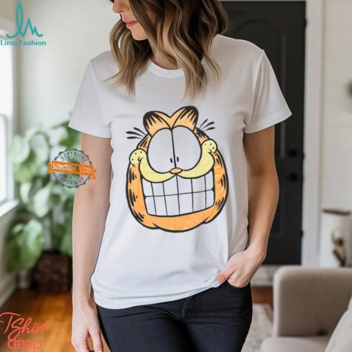 Garfield Big Face 90s White Shirt