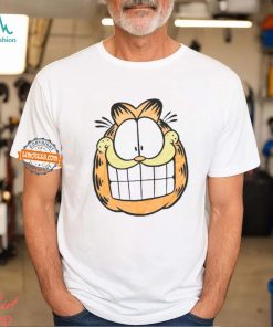 Garfield Big Face 90s White Shirt