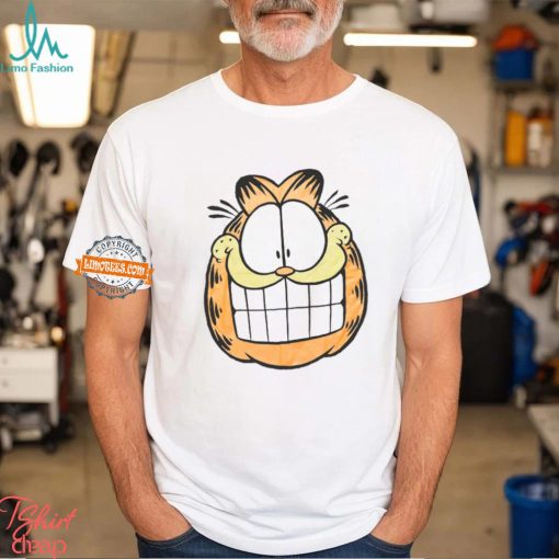 Garfield Big Face 90s White Shirt