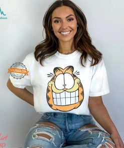 Garfield Big Face 90s White Shirt