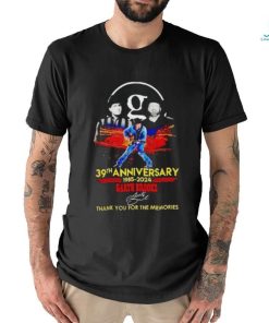 Garth Brooks 39th Anniversary 1985 2024 Thank You For The Memories Signature Shirt