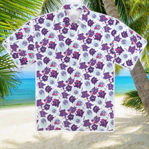 Gengar Haunter Gastly Hawaiian Shirt