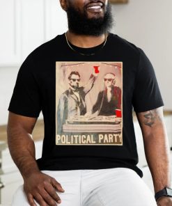 George Washington and abraham Lincoln political party shirt