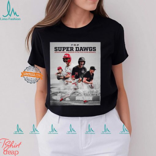 Georgia Baseball Super Dawgs Wins The NCAA Athens Regional And Advances To Super Regionals 2024 Classic T Shirt