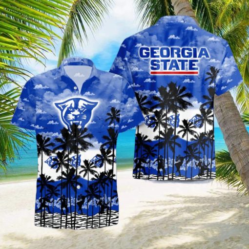 Georgia State Panthers Tropical Hawaiian Shirt