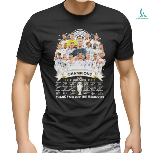 Germany National Football Team Champions UEFA Euro 2024 Thank You For The Memories Shirt