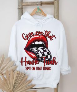 Give Em That Hawk Tuah Funny Mouth shirt