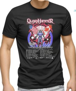 Gloryhammer The Red White And Hoots US Tour 2024 Shirt