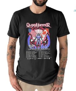 Gloryhammer The Red White And Hoots US Tour 2024 Shirt