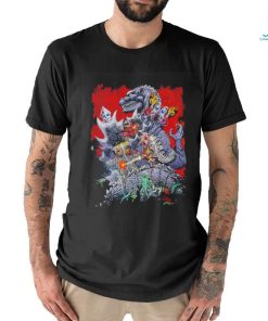 Godzilla 70Th anniversary Matt Frank Variant shirt