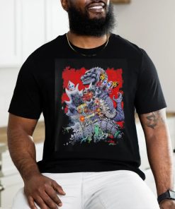 Godzilla 70Th anniversary Matt Frank Variant shirt