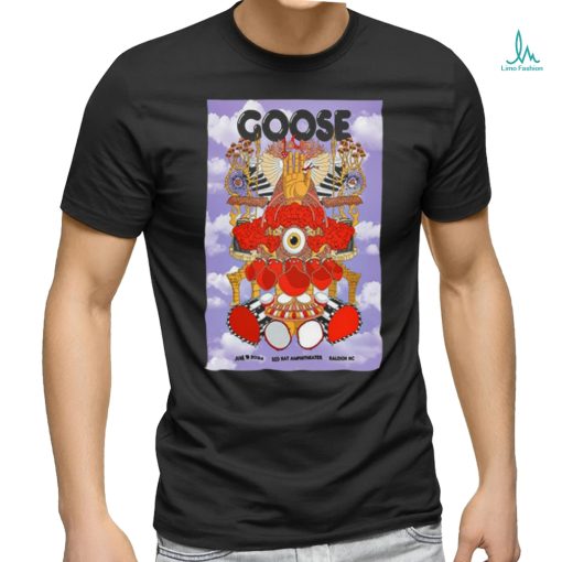 Goose At Red Hat Amphitheater in Raleigh NC June 18 2024 Poster Shirt