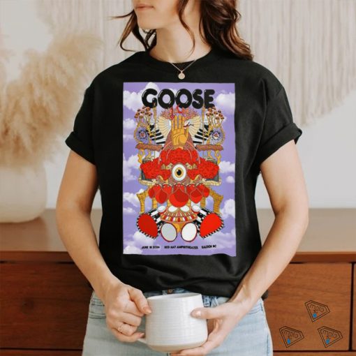 Goose At Red Hat Amphitheater in Raleigh NC June 18 2024 Poster Shirt