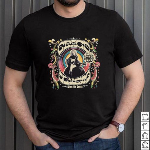 Grace bowers and the hodge podge wine on venus shirt