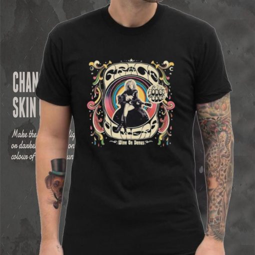 Grace bowers and the hodge podge wine on venus shirt