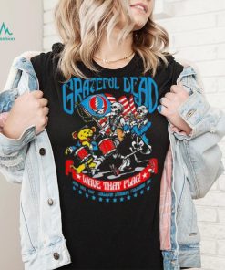 Grateful Dead Wave That Flag Rock On Fan shirt