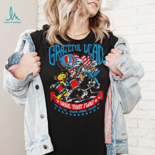 Grateful Dead Wave That Flag Rock On Fan shirt