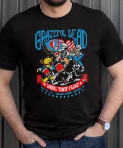 Grateful Dead Wave That Flag Rock On Fan shirt
