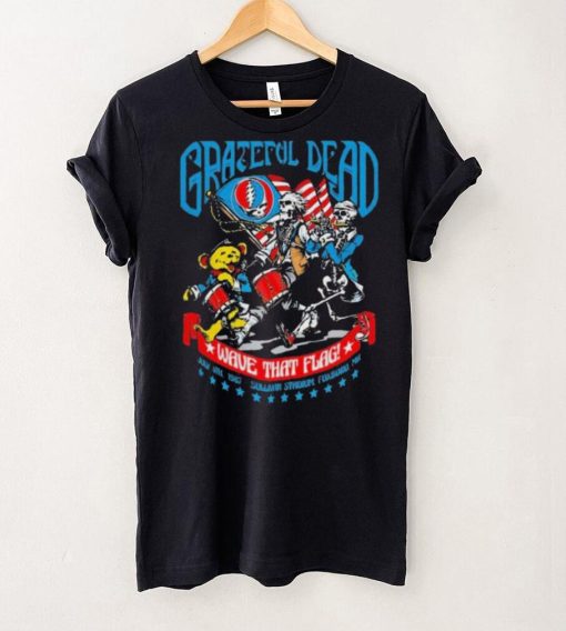 Grateful Dead Wave That Flag Rock On Fan shirt