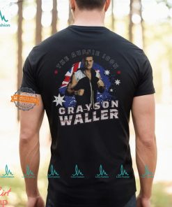 Grayson Waller The Aussie Icon Black T shirt