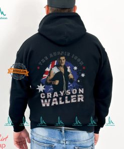 Grayson Waller The Aussie Icon Black T shirt