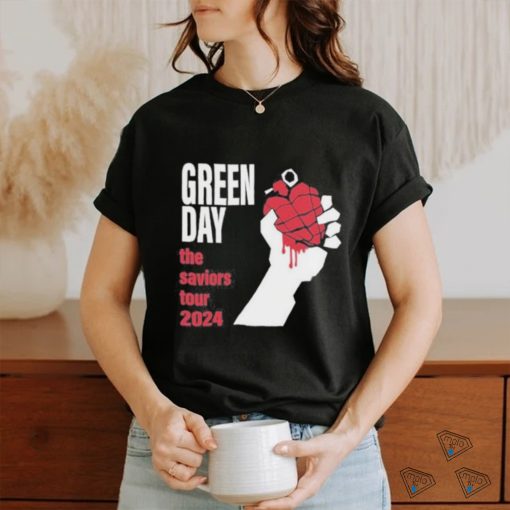 Green Day The Saviors Tour 2024 Shirt