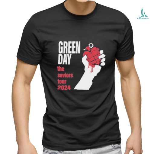 Green Day The Saviors Tour 2024 Shirt