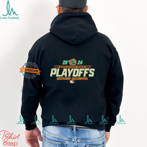 Greensboro Grasshoppers 2024 South Atlantic League Playoffs Shirt