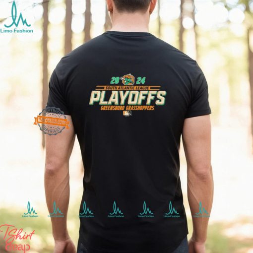 Greensboro Grasshoppers 2024 South Atlantic League Playoffs Shirt