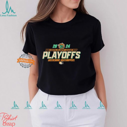 Greensboro Grasshoppers 2024 South Atlantic League Playoffs Shirt