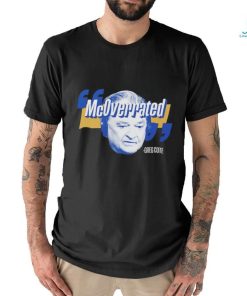Greg Cote McOverrated face shirt