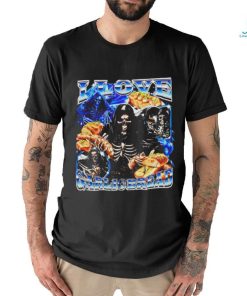 Grim Reaper I Love Garlic Bread Shirt