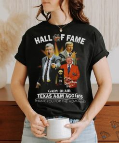 Hall Of Fame Basketball Gary Blair Texas A&M Aggies Shirt