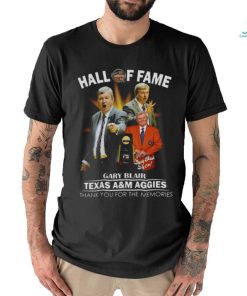 Hall Of Fame Basketball Gary Blair Texas A&M Aggies Shirt