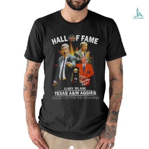 Hall Of Fame Basketball Gary Blair Texas A&M Aggies Shirt