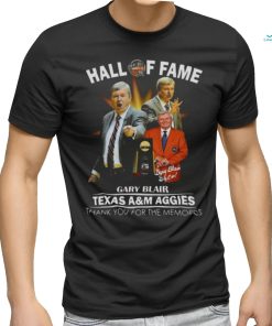 Hall Of Fame Basketball Gary Blair Texas A&M Aggies Shirt