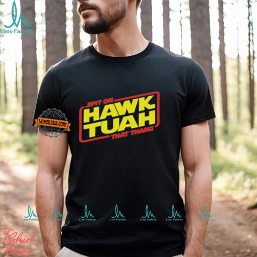 Hawk Tuah Spit On That Thang Text 2024 T Shirt