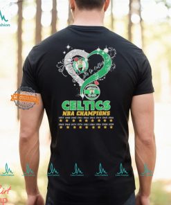 Heart Boston Celtics NBA Finals Champions Let’s Go Celtics shirt