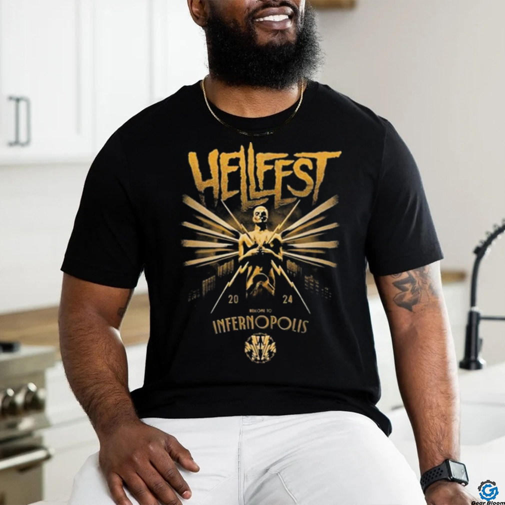 Hellfest Statue Homme Shirt Hellfest Statue Homme Shirt